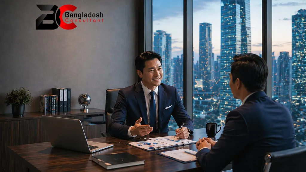 Meeting with client